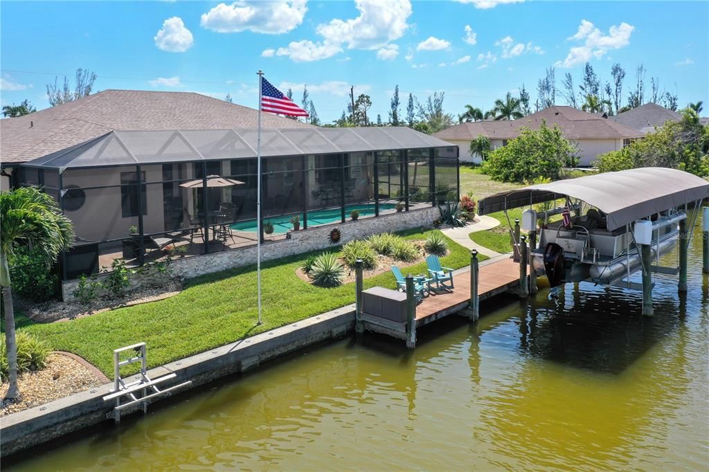 Water view of 15576 Melport Cir.