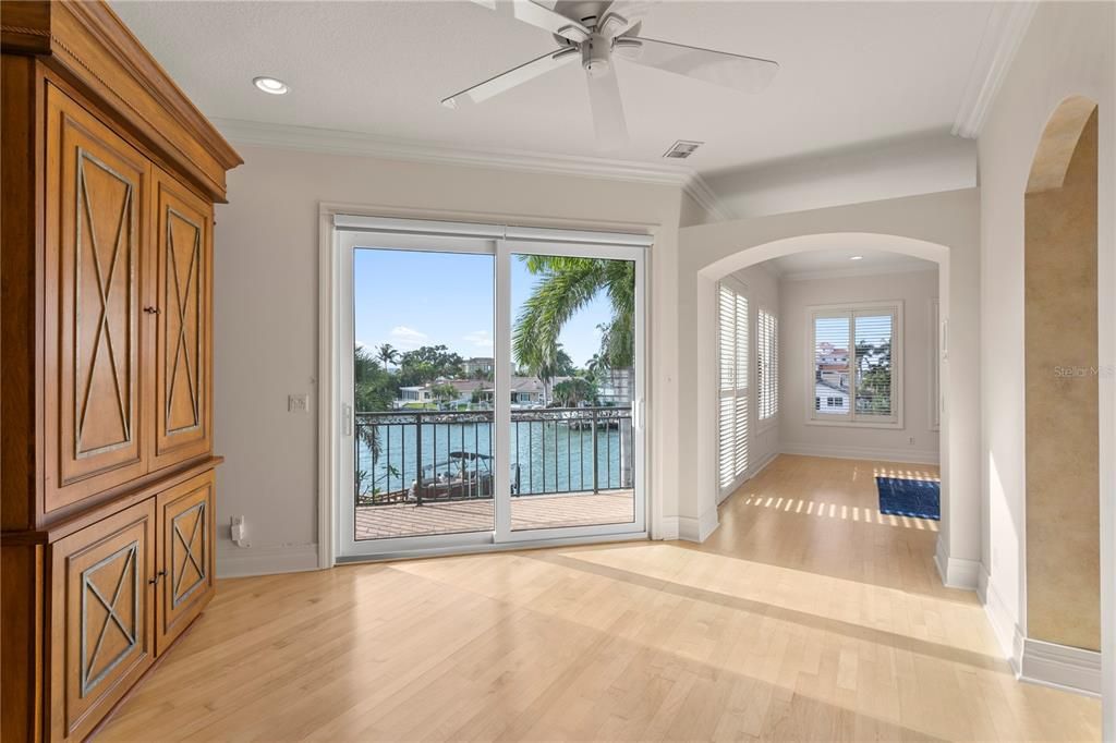 Custom Entertainment Center in Parlor