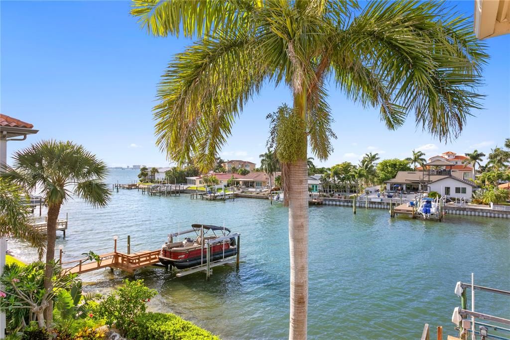 View out to Boca Ciega Bay