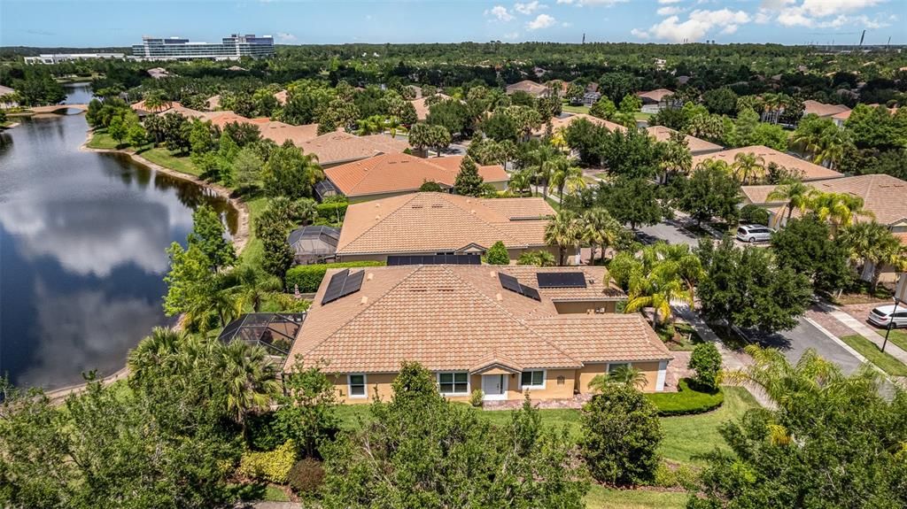 Aerial View of Home