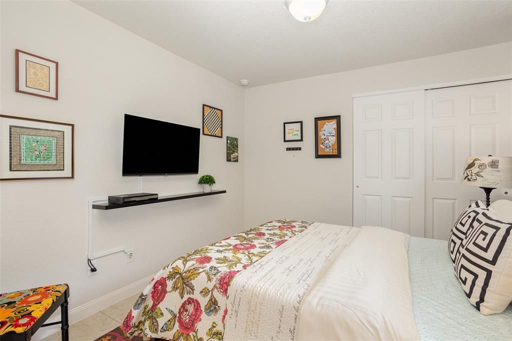 Third Bedroom with French Doors