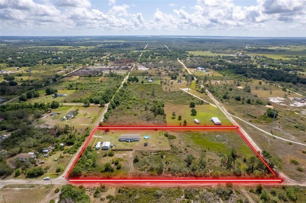 Four lots totaling 5.16 acres!