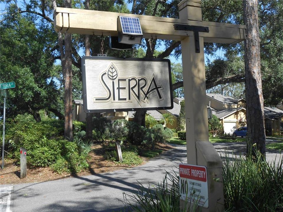 Entrance To Sierra Lane