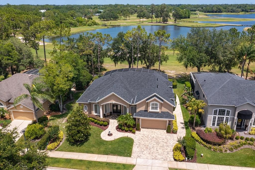 Custom Water and Golf-front Home