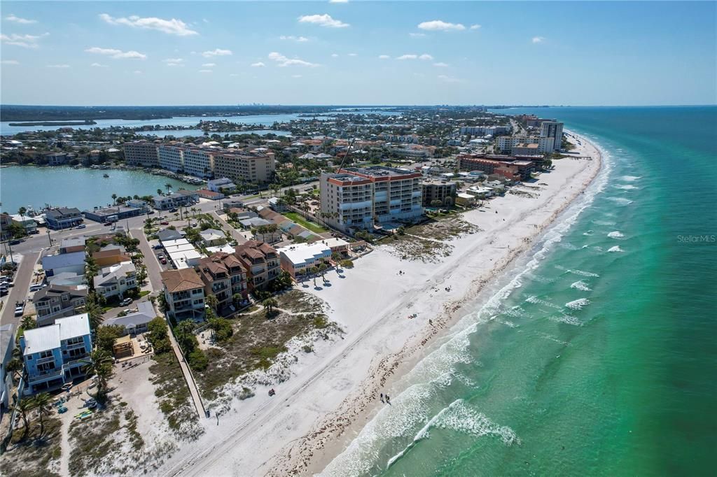 Less than 200 steps to Redington Beach