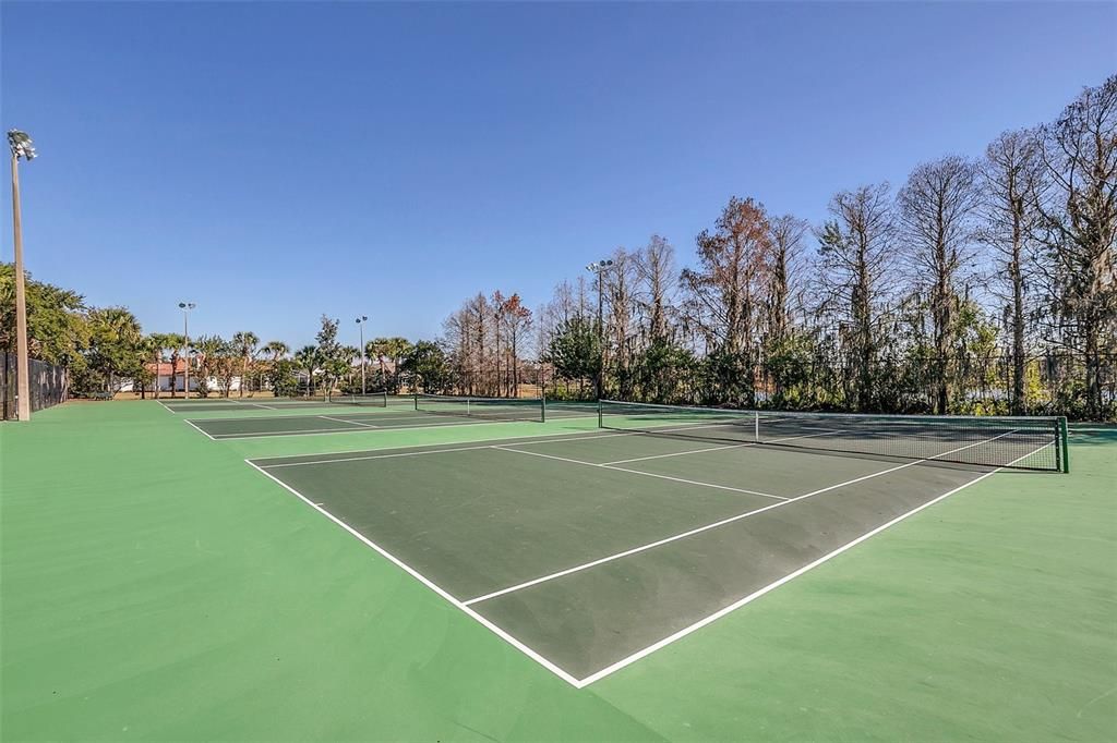 Tennis and Pickleball Courts as well as Basketball