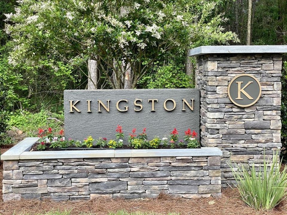 Kingston Entrance Sign
