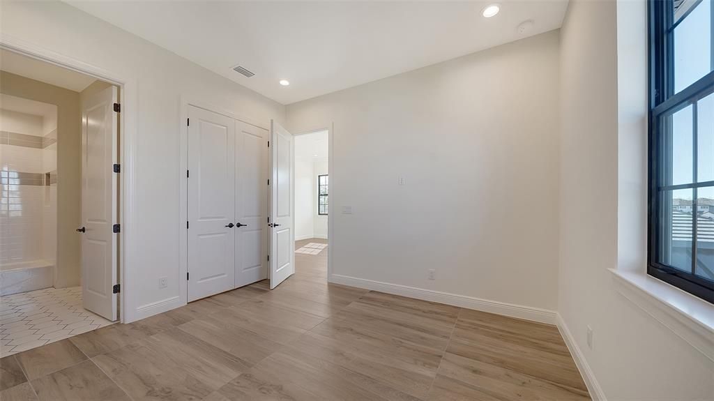 Upstairs Bedroom 3 with ensuite bath