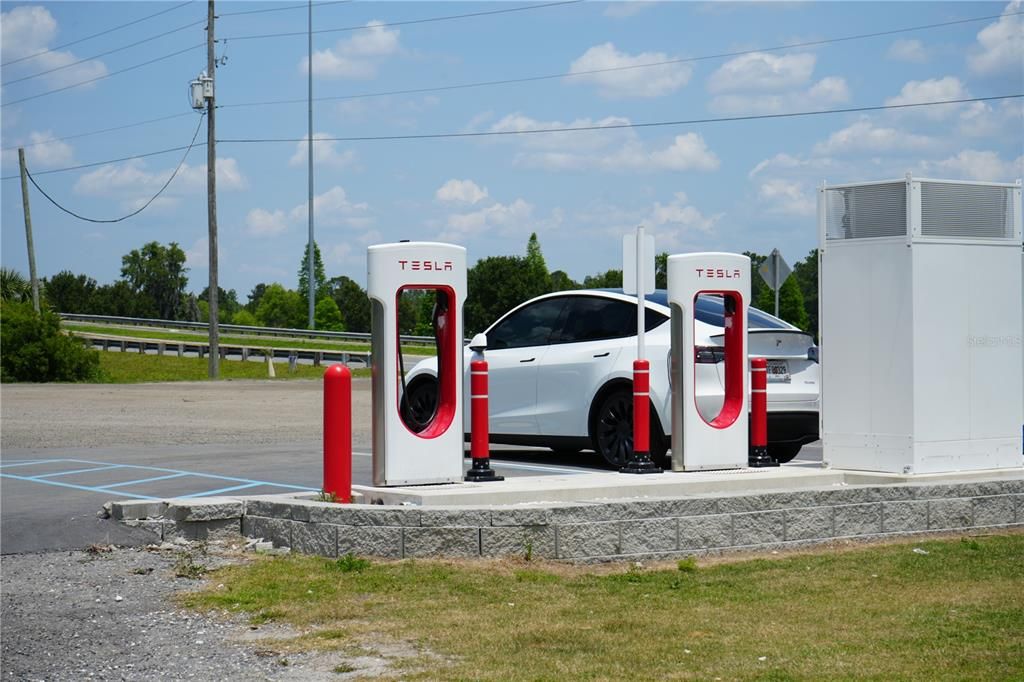 Tesla Charging Station property surrounds