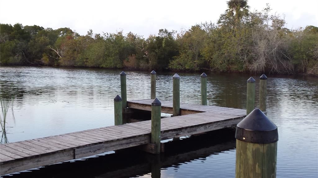 Dock 1 of 2 at the community Marina