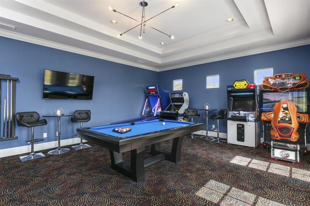 UPSTAIRS GAMES ROOM