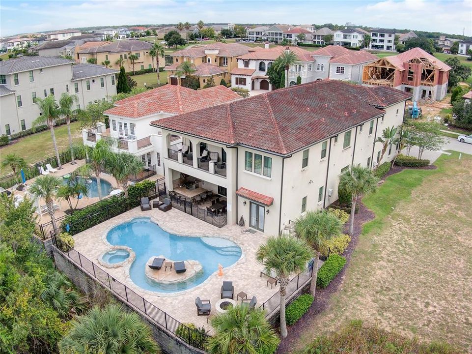 Extended Pool Deck overlooking conservation