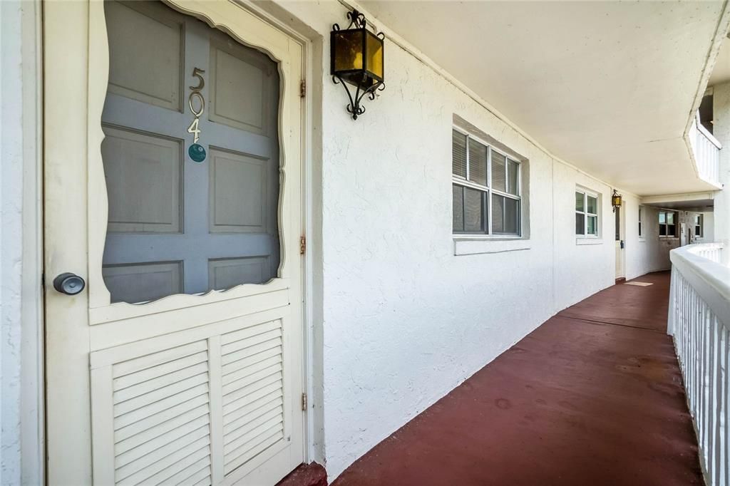 Front door 601-North-McDonald Street - Unit-504--Mount-Dora