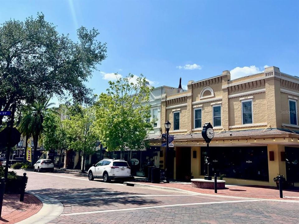 Charming storefronts