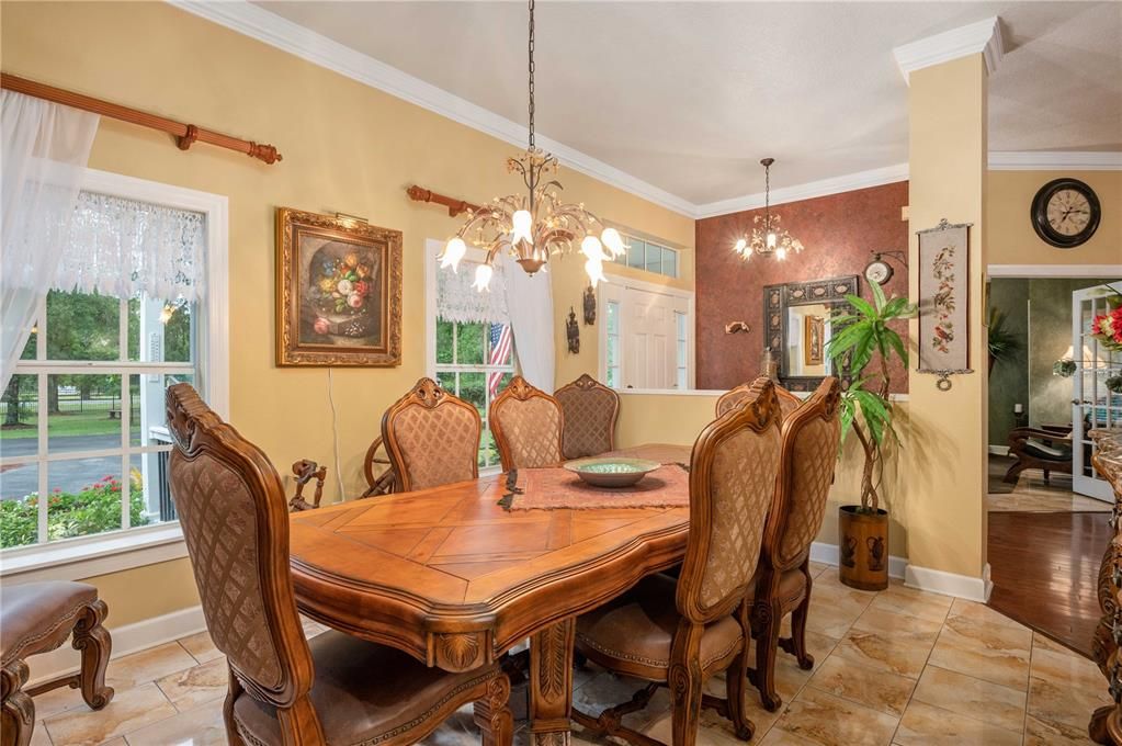 Formal dining room