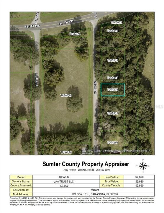 Recently Sold: $11,000 (0.11 acres)