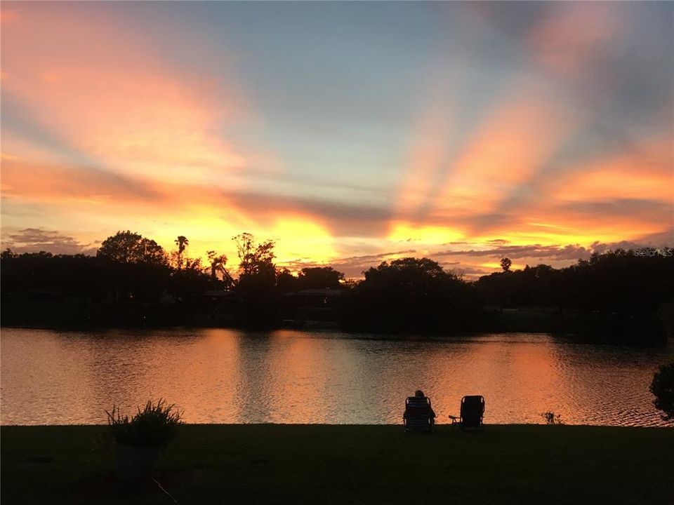 Imagine having this gorgeous sunset view from your own back yard every night?