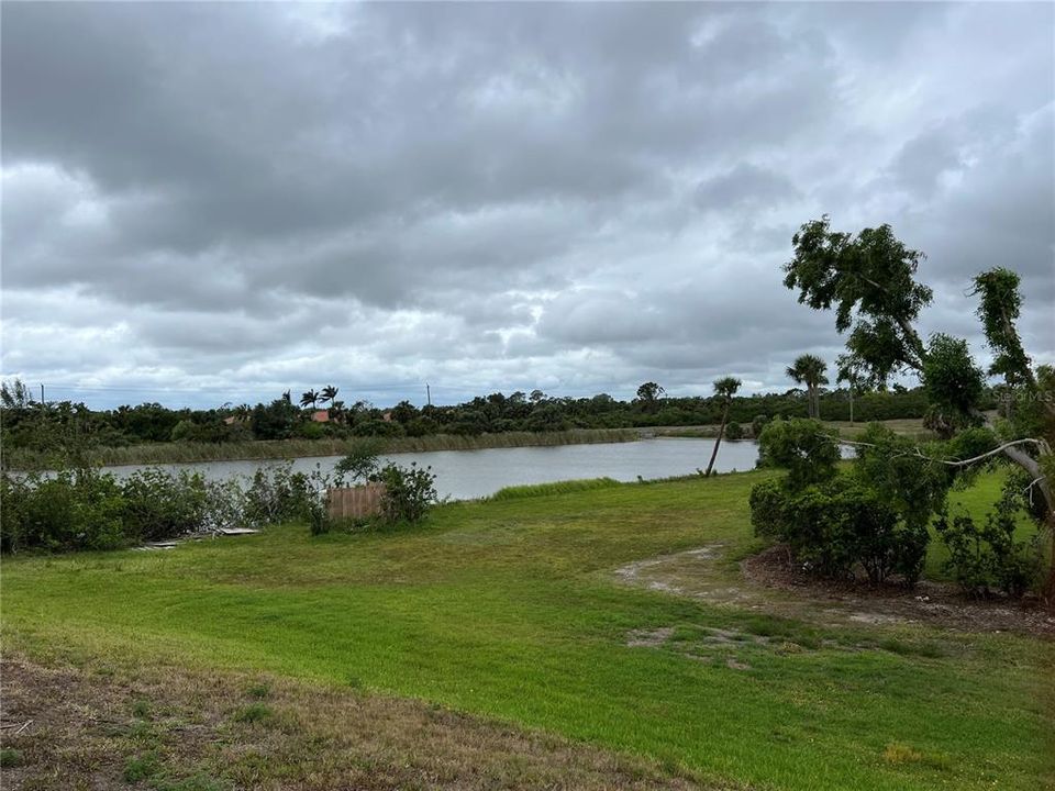Property on Left - This Portion of the Pond is Owned by HOA