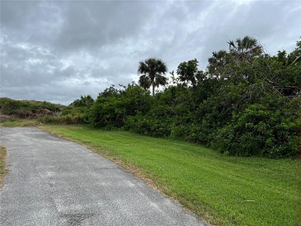 Property Ends Near Dirt Road