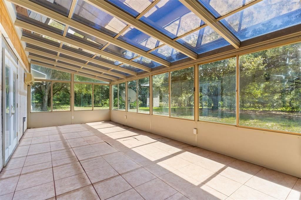 Master suite sunroom