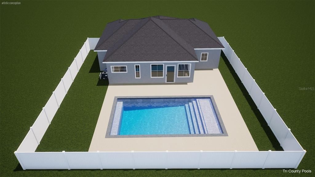 Pool renderings
