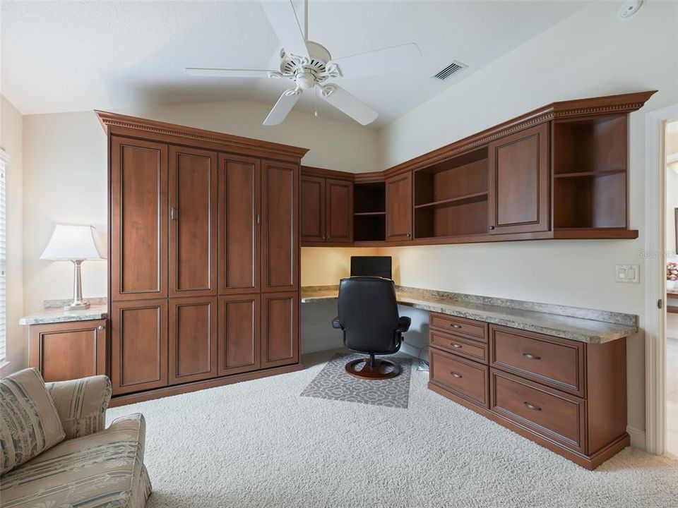 3rd Bedroom with Murphy Bed and Desk