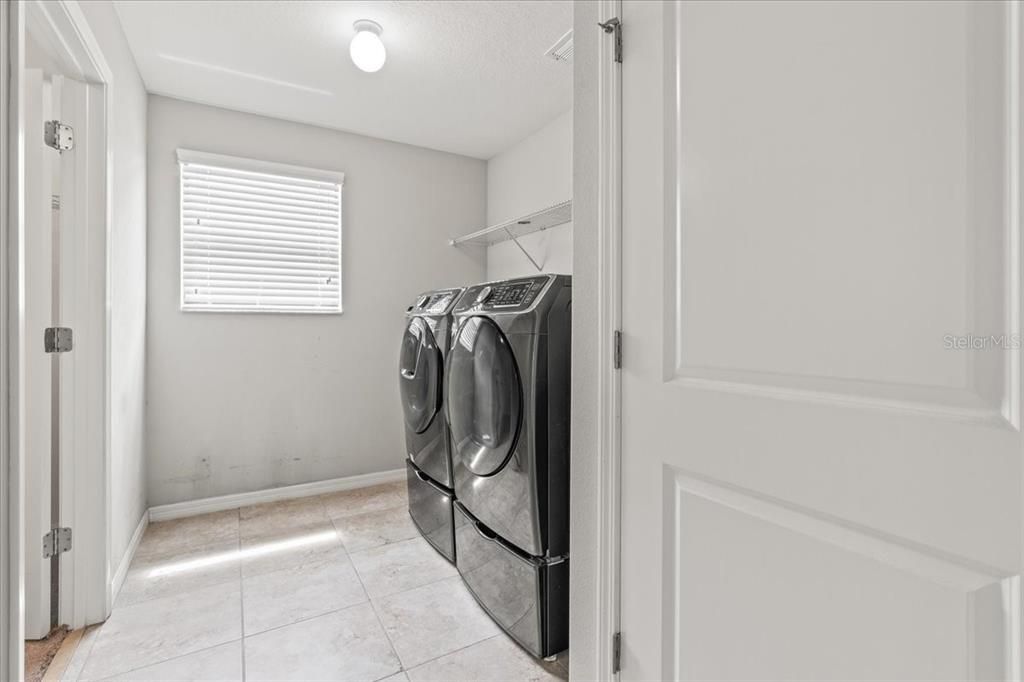 laundry on other side of master closet