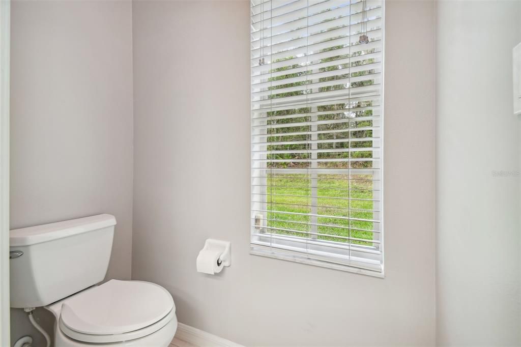 Private Water Closet with A View!