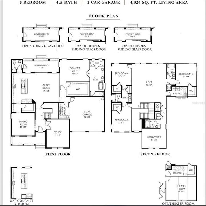Active With Contract: $835,990 (5 beds, 4 baths, 4024 Square Feet)