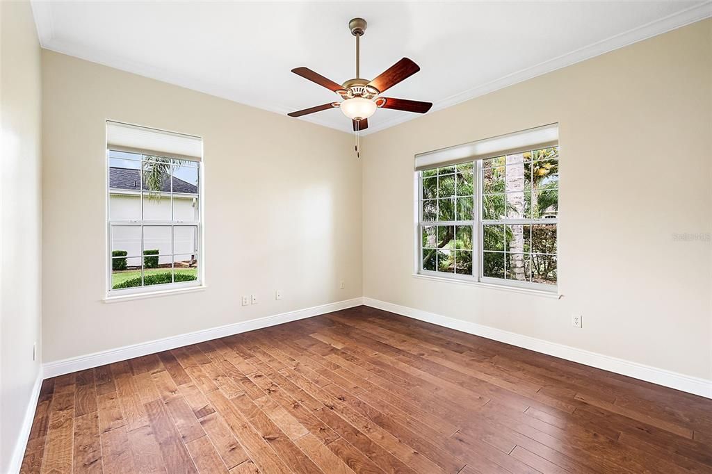 Bedroom 2 w/wood flooring