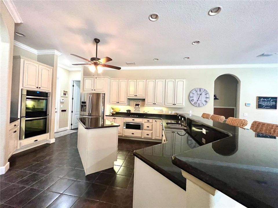 Spacious kitchen w/ lots of "bells & whistles"