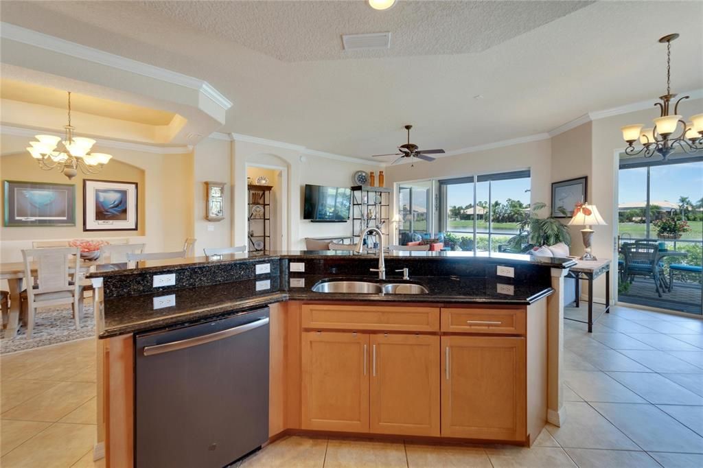 Cook your favorite meals and always have a view of the water and Florida sunshine!