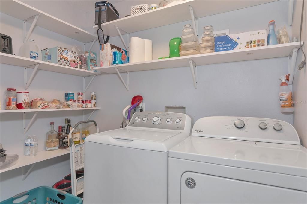 Pantry/laundry room