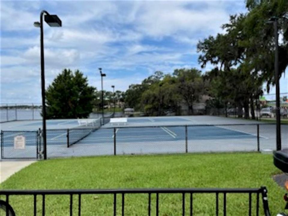 Tennis court.