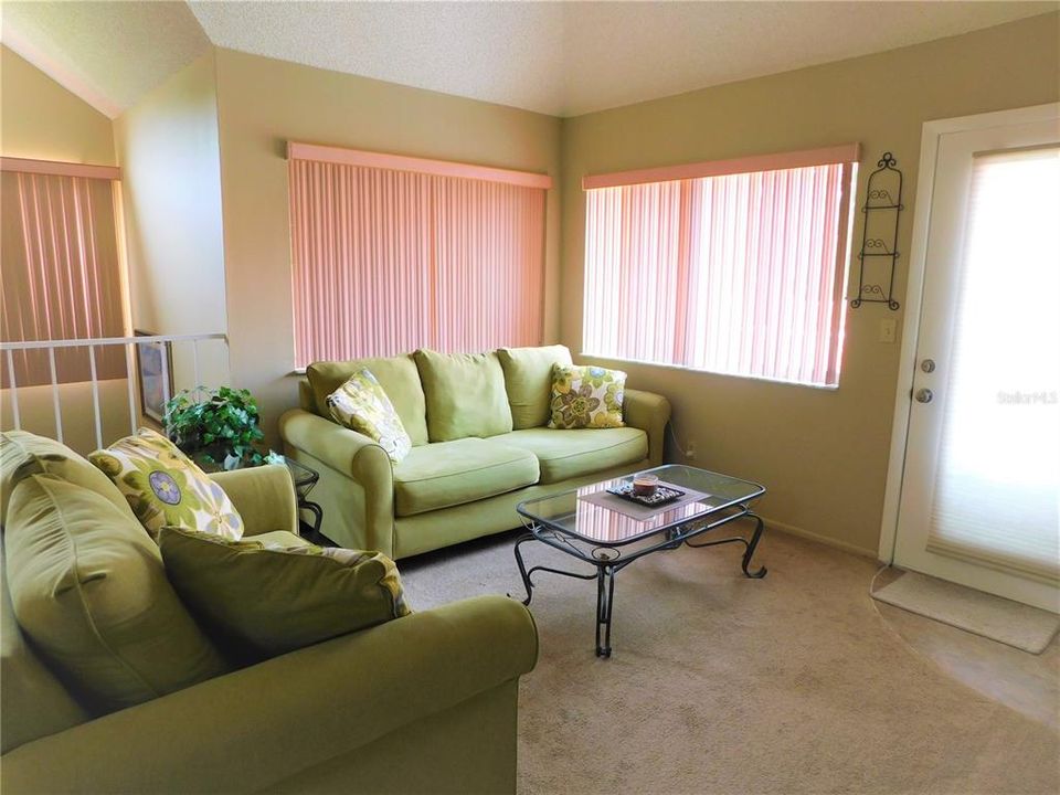 Living Room has spacious lighting and ample room for relaxing.