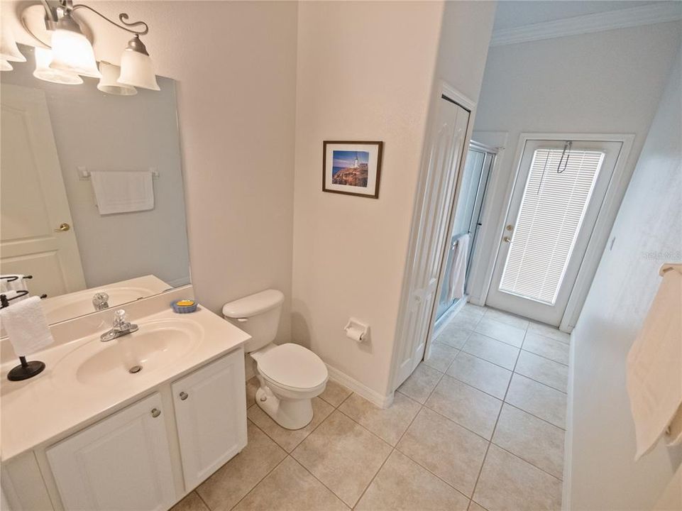 Bathroom #3 is 6 x 13 and directly across from Bedroom #4