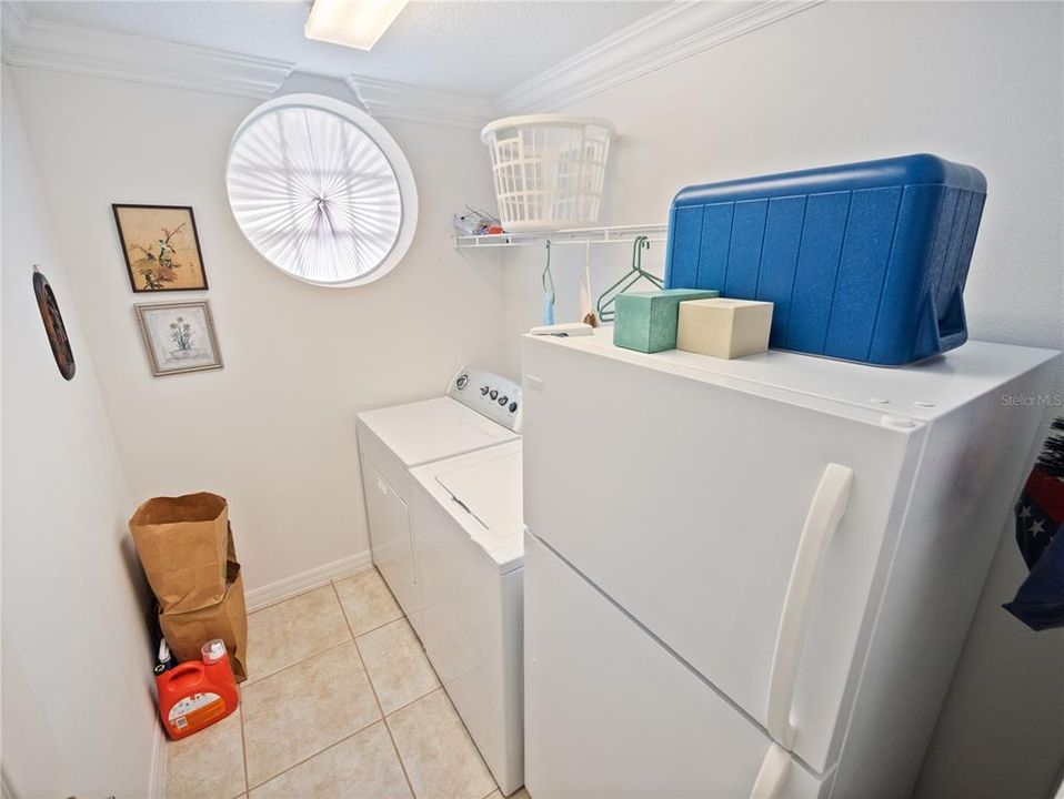 Inside Laundry Room off the kitchen