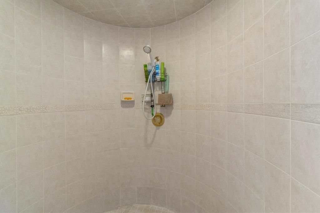 Tiled Snail Shower