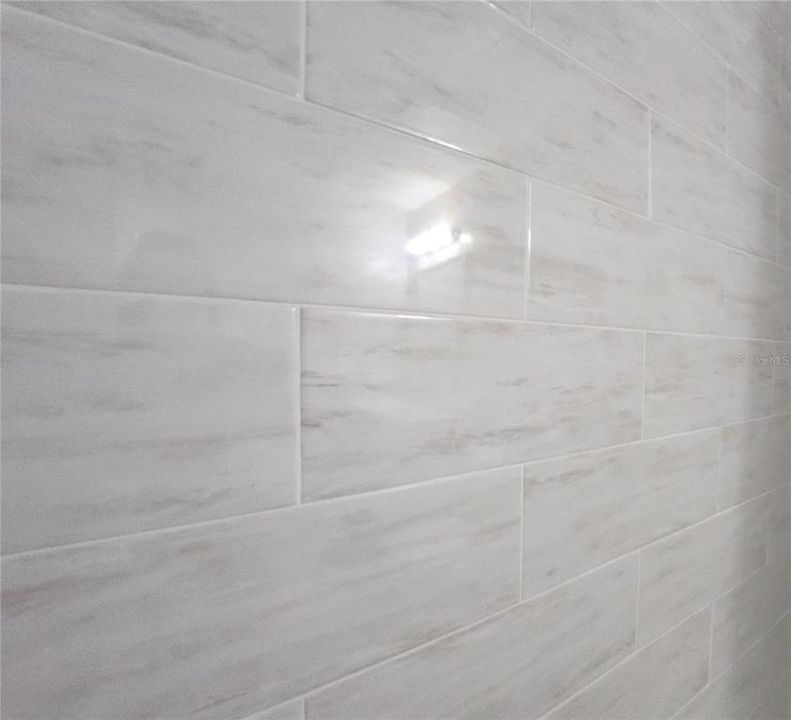 Guest bathroom Shower tile