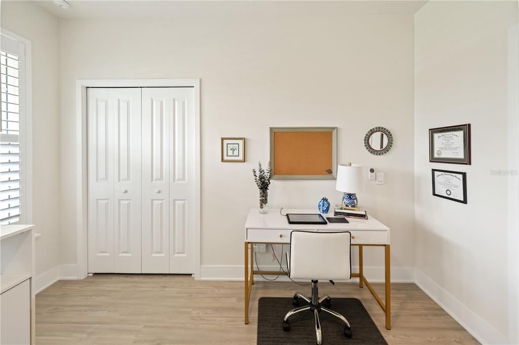 Fourth Bedroom at the front of the home.