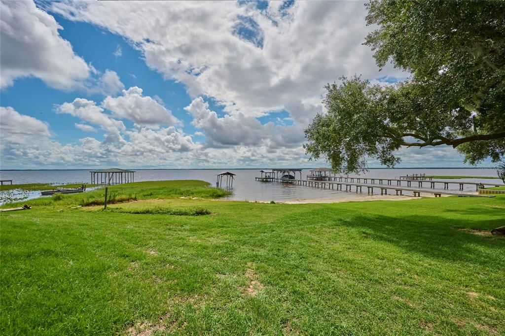Lakefront access that is enjoyed by the property owners on the west side of Chambers.  The subject property comes with two 1/25th deeded access interest.  The access is located at the end of Dixie St.