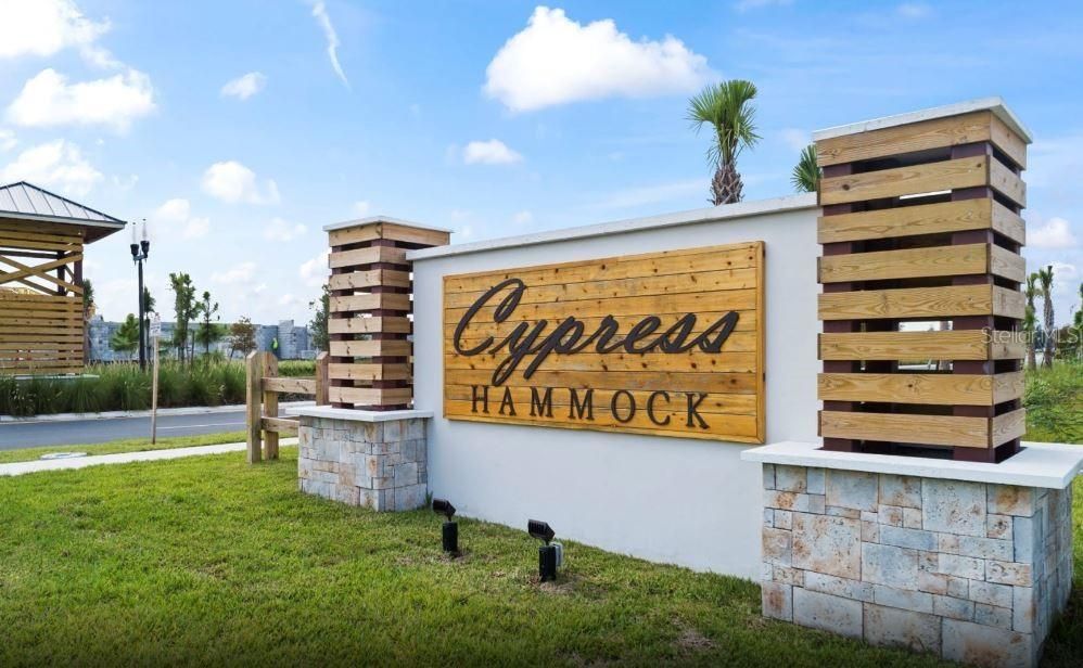Welcome home to Cypress Hammock!