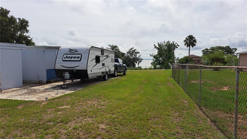 COMPLETE RV PAD WITH HOOKUP