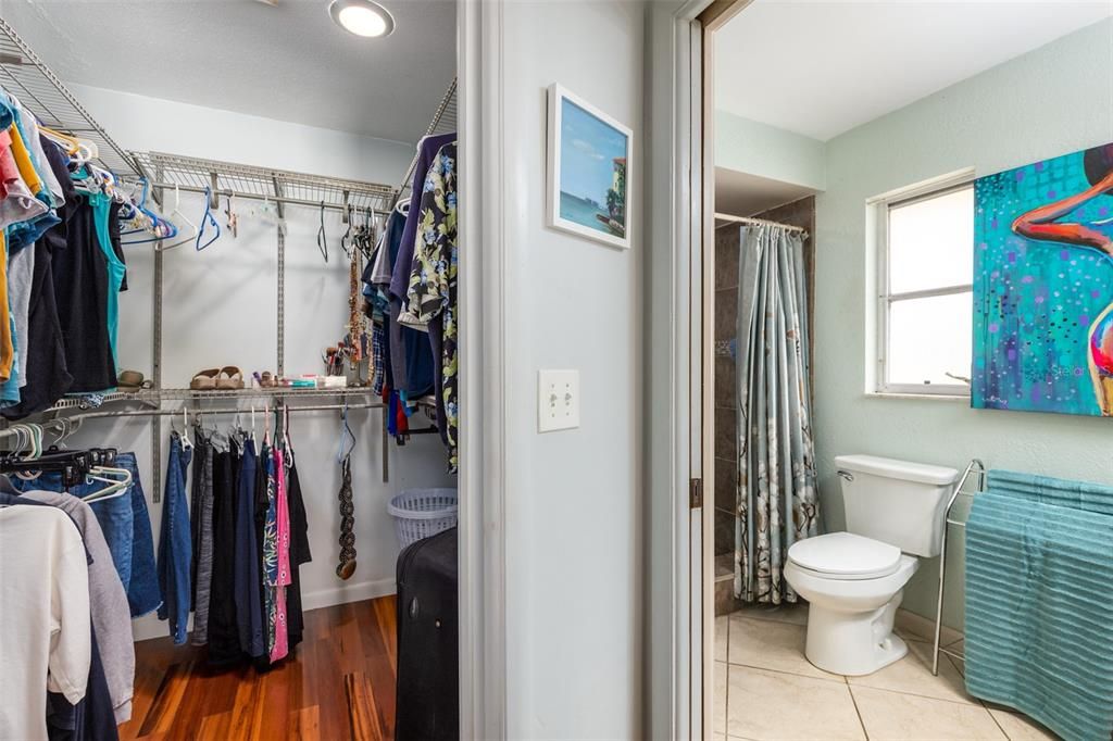 An Ensuite Bathroom and large walk in closet complete the Master Bedroom.