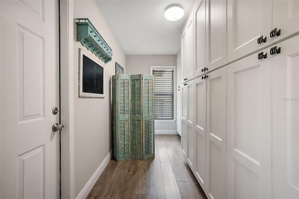 Mud Room/Laundry Room ~ organization for Costco items, Butler's Pantry ~
