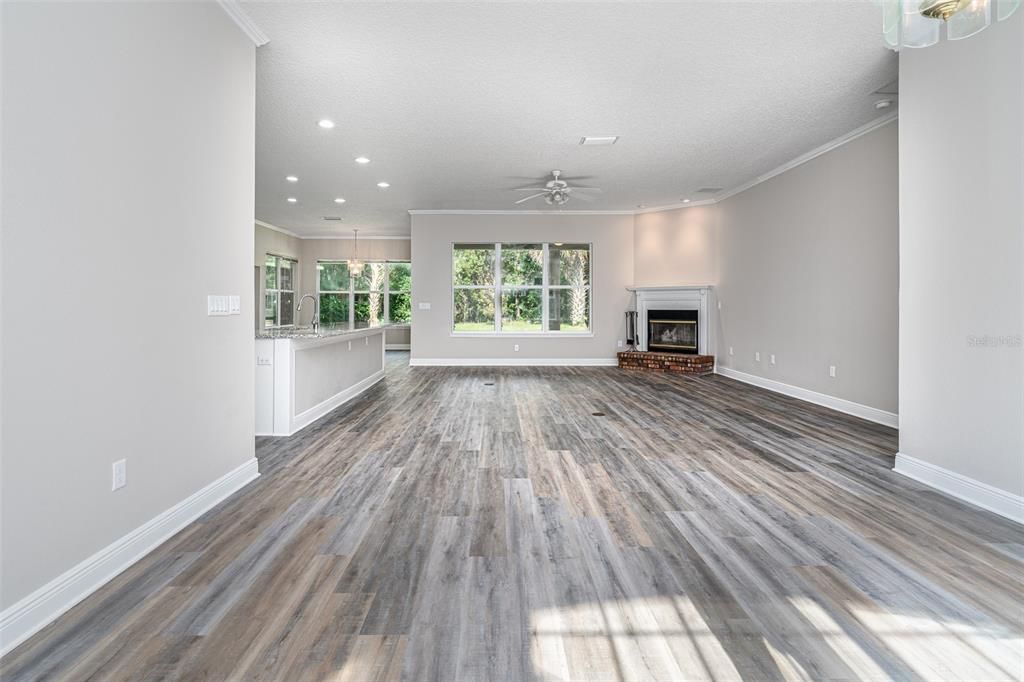 The open floorplan is perfect for entertaining!