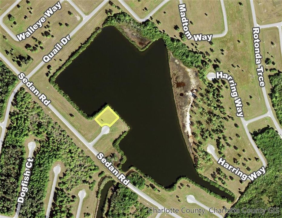 Combined parcel on 20 acre lake. Both lots are18,186 s.f. Lot 59 is 9202 s.f.