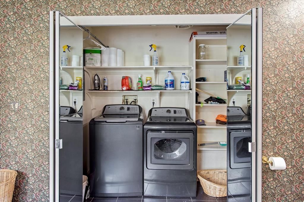 LAUNDRY OFF KITCHEN