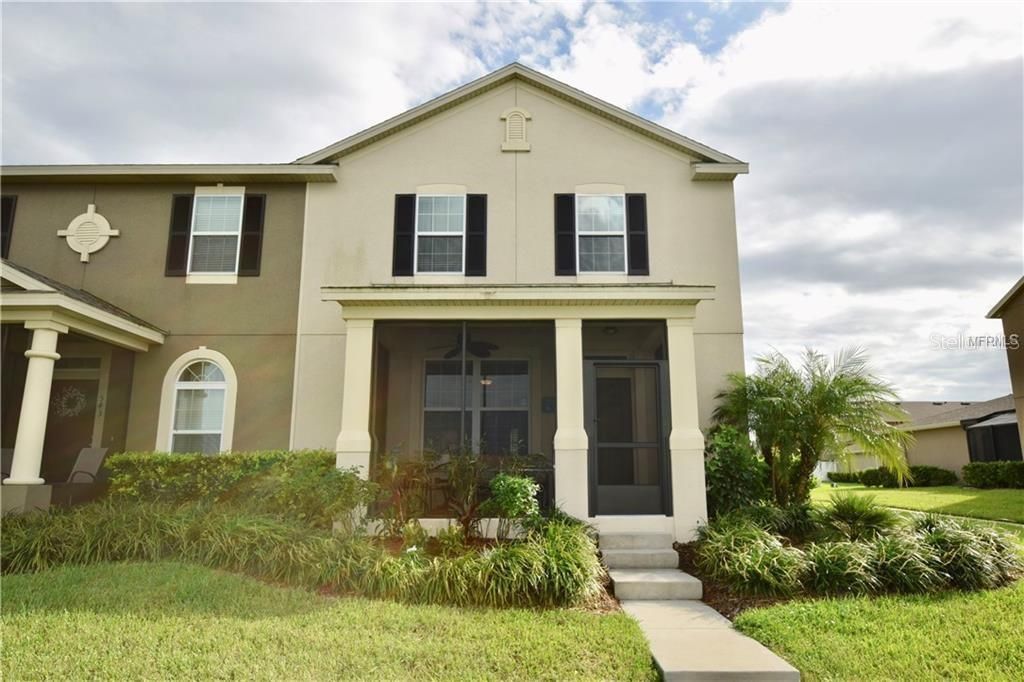 Front of Townhome