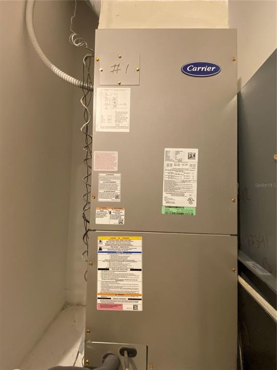 Newer AC on First Floor installed 09/2022
